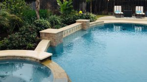 Jacuzzi Spillover Pool Waterfall